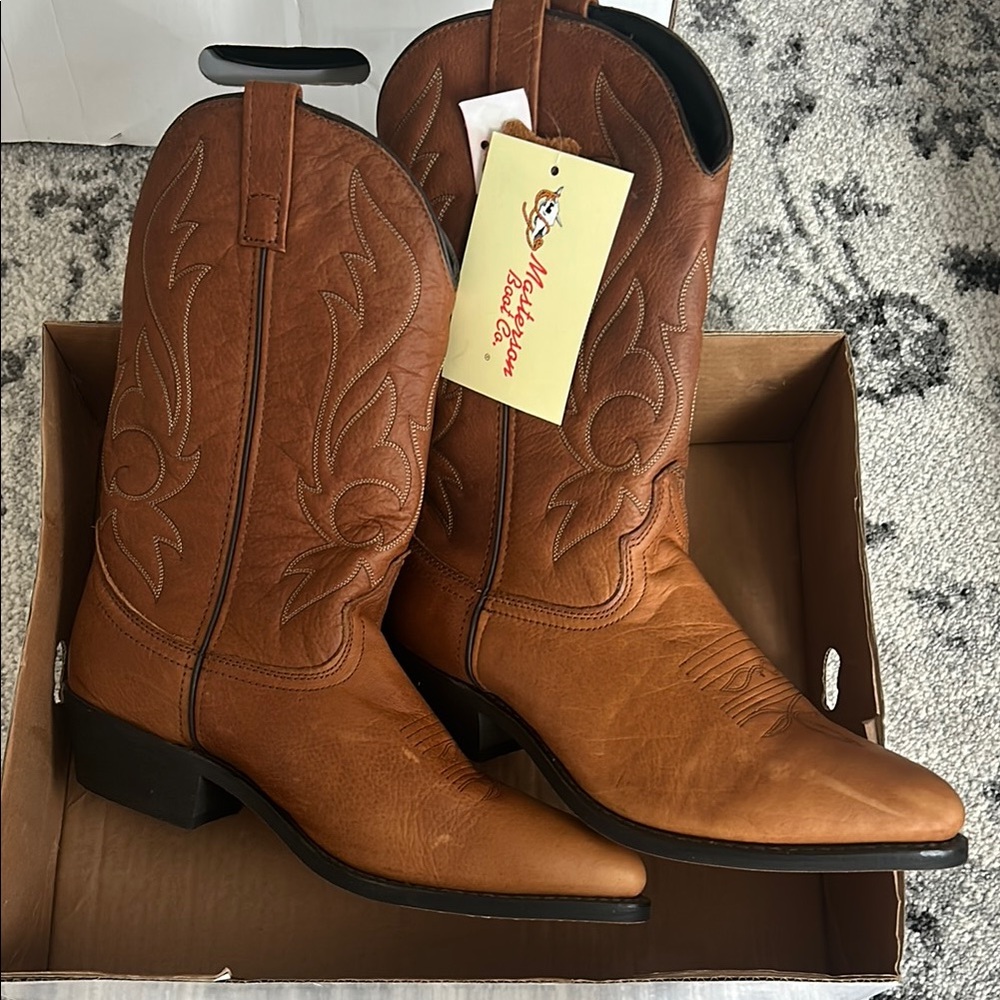 Men's Brown Western Boots